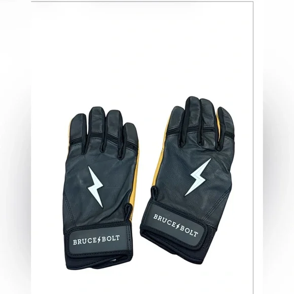Bruce Bolt New Size M Batting Gloves - Picture 5 of 6
